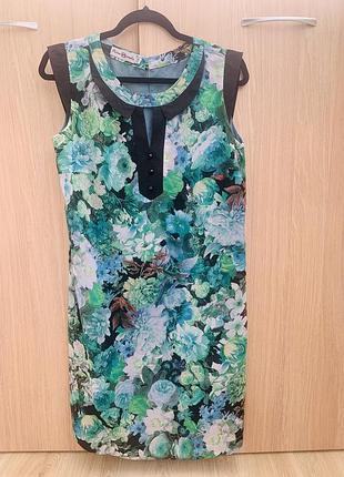 Цветочное платье бренда petro soroka