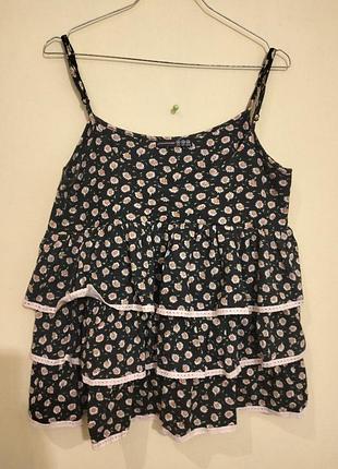 Майка воланы размер 18