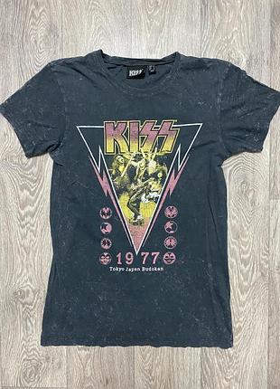 Футболка мерч рок kiss