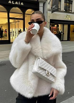 Шуба zara zw collection