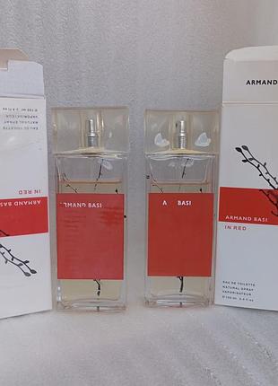 Туалетна вода armand basi in red