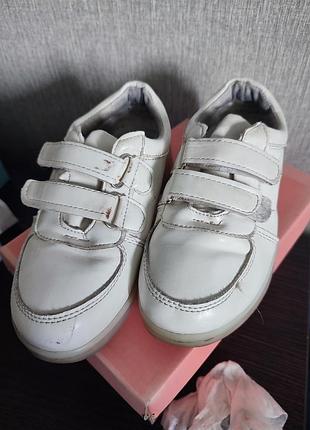 Кеди кросівки білі, розмір 29