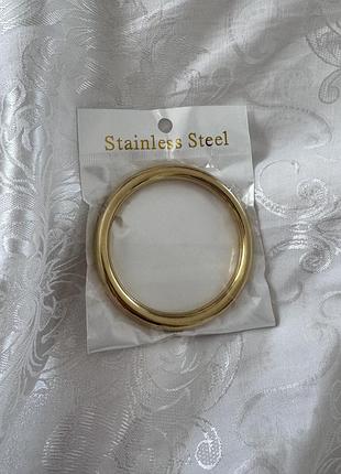 Золотий браслет біжутерія