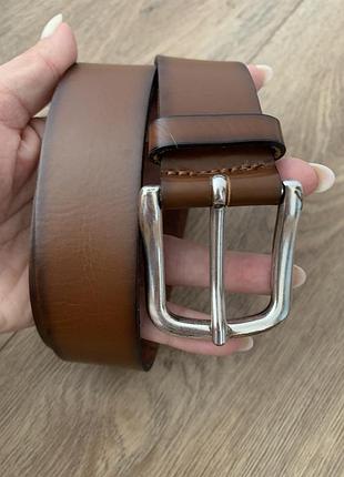 Шкіряний ремінь, р.80