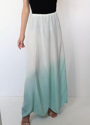 Легка довга спідниця 🩵🤍