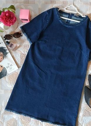 Сукня джинсова 98% біо-бавовна, naturaline