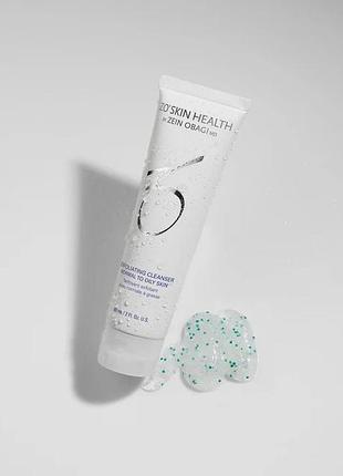 Очищуючий гель для обличча zein obagi zo skin health exfoliating cleanser normal to oily skin