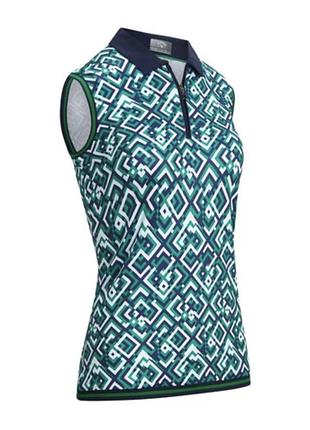 Callaway geo print polo