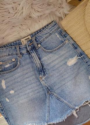 Джинсовая юбочка