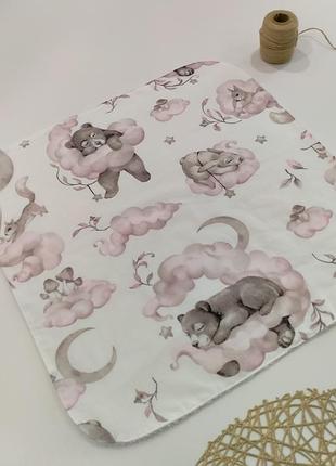 Пеленки непромокаемые хлопковые, размер 54*60 (арт.5808)