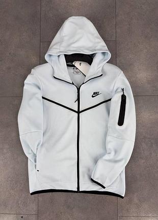 Чоловіча спортивна зіп худі nike tech fleece