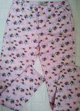Брюки с цветочным принтом freesia paris