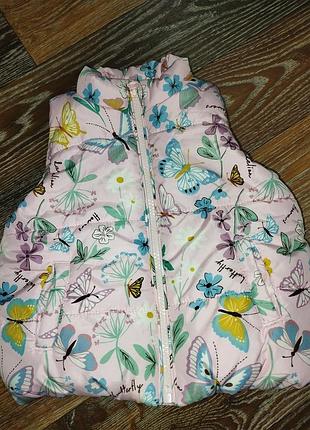 Жилетка на девочку 12-18 месяцев