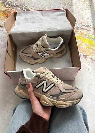 Кроссовки 1950 беленс new balance 9060 beige brown blue