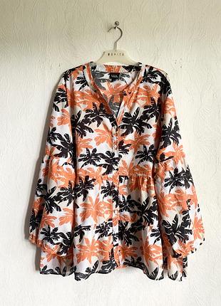 Легка бавовняна блуза сорочка