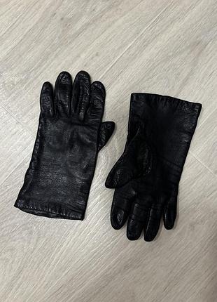 Шкіряні рукавички