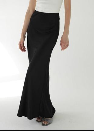 Спідниця сатінова