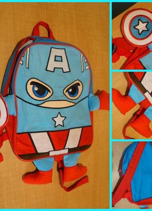 Avengers assemble - marvel рюкзак дитячий капітан америка