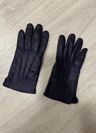 Шкіряні рукавички розмір s