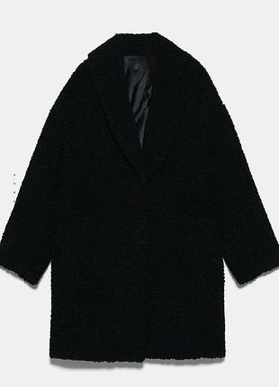 Пальто zara тедди