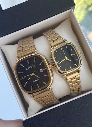 Годинники парні casio для неї/для нього/касио часы/чоловічі/жіночі/ casio 1072