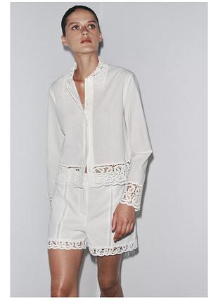 Сорочка з мереживом