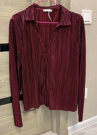 Нова блузка reserved bordo new tank top