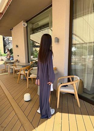 Кардіган maxi з пояском 5