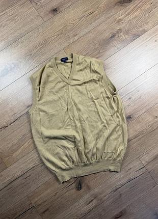 Жилетка шерстяна burberry london merino wool