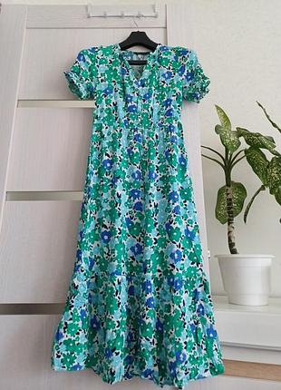 Платье вискозное