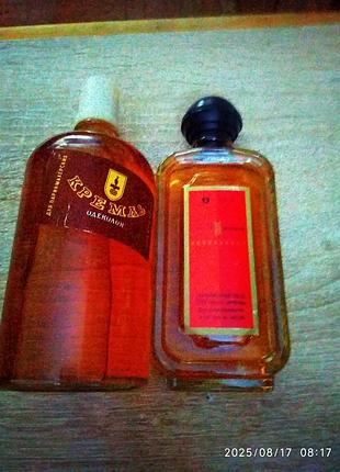 Винтажный одеколон кремль, красная мсква.