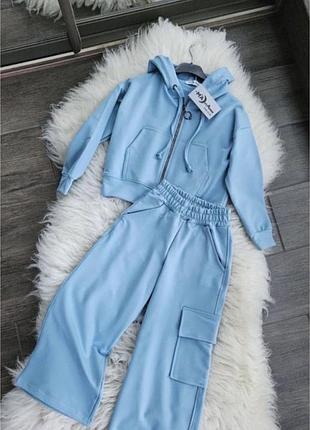 Стильні спортивні костюми для дівчаток розміри 116-140