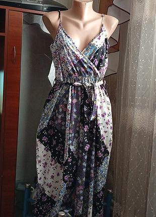 Комбез с брюками палаццо