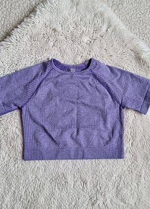 Спортивний топ з рукавами