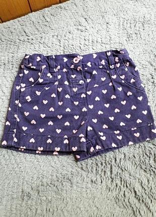 Шорти для дівчинки tu розмір 4-5 років (104-110 см)