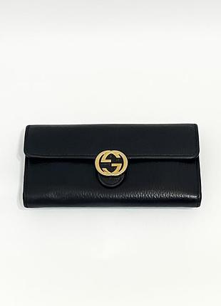 Шкіряний гаманець gucci