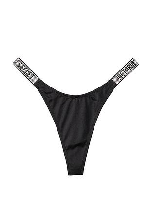 Плавки стринги со стразами виктория сикрет victoria's secret оригинал