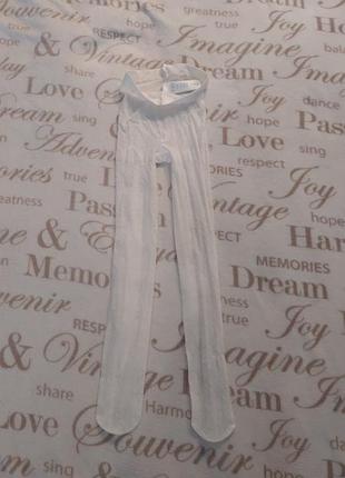 Білі капронові дитячі колготки,   нарядні до "1 дзвоника", (шкільна форма)