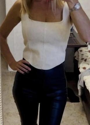 Майка корсет zara