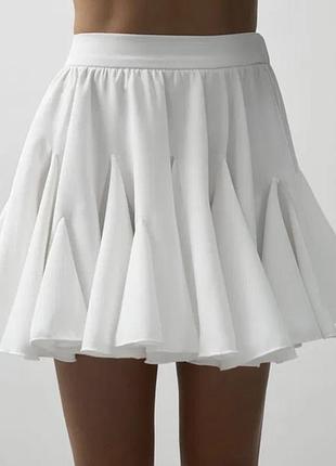 Юбка из итальянской ткани новая