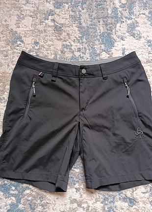 Короткі жіночі туристичні шорти odlo, розмір м