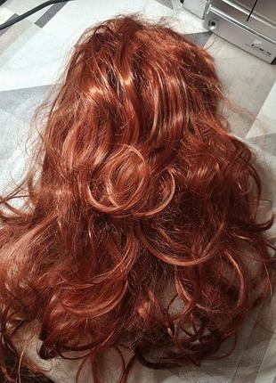 Шикарна руда перука