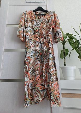 Платье вискозное