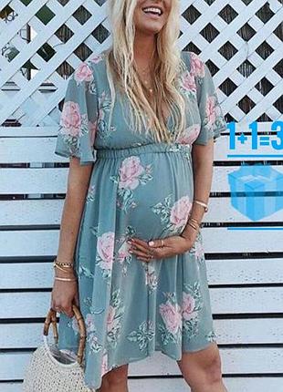 🥰 міні сукня в квітковий принт м