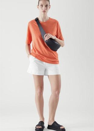 Футболка льняная , подовжена футболка лляна , футболка лён