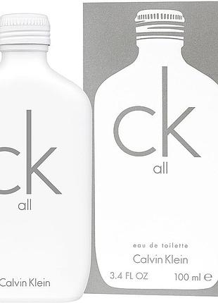 Оригінал calvin куртка BEH ck all eau de toilette 100 ml мл ( кельвін кляйн ск алл для чоловіків та жінок ) туалетна вода