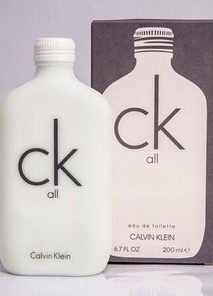 Оригінал calvin куртка BEH ck all eau de toilette 200 ml мл ( кельвін кляйн ск алл для чоловіків та жінок ) туалетна вода