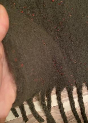 Теплий,об'ємний шарф, шарф-плед 42/180 (німеччина🇩🇪)2 фото