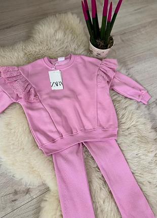Zara дитячий костюм для дівчинки