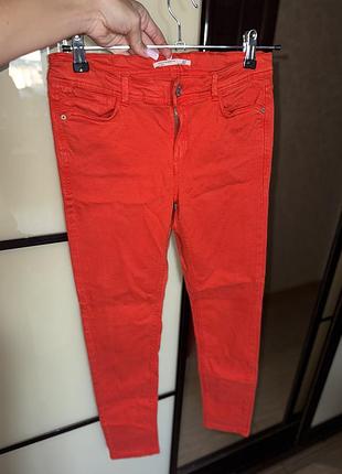 Брендові штани zara джинси оригінальні брюки скіні джинсові